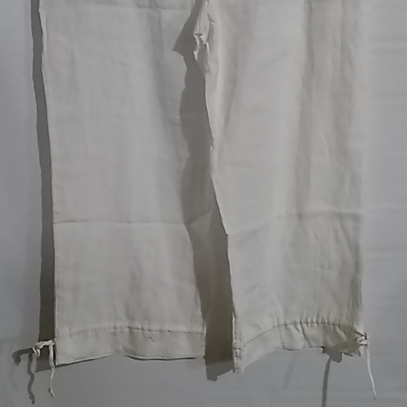Juicy Couture Linen Crop Pant Size M NWT - Picture 7 of 8